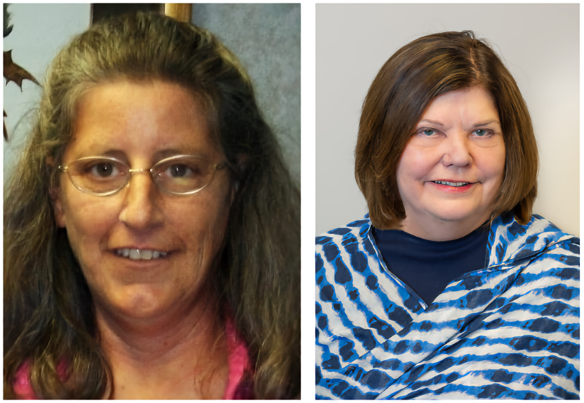 Rosanne Arvin and Bev Colombo