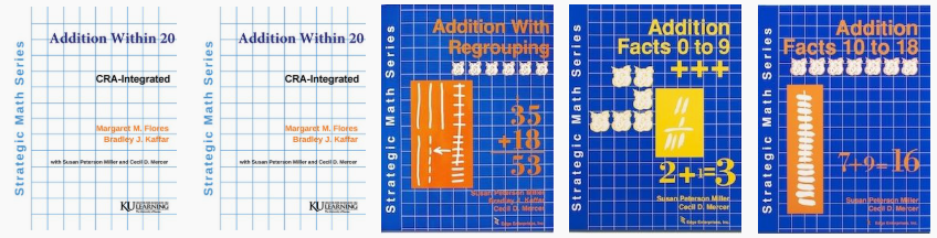 SIM Addition Books covers
