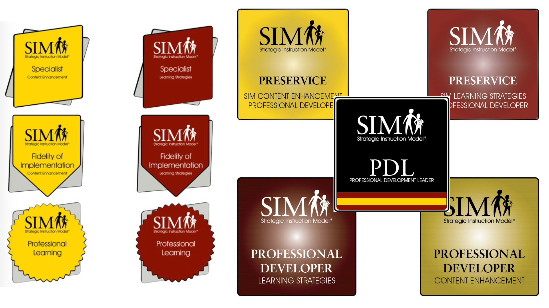 SIM Micro-credential Logos