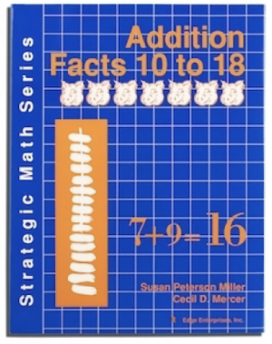 "Addition Facts 10-18 cover photo"