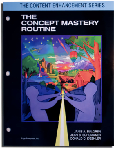 "Concept Mastery Routine manual cover photo"