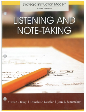 "Listening and Note-Taking Strategy cover photo"