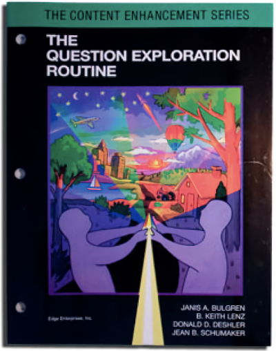 "Question Exploration Routine manual cover photo"