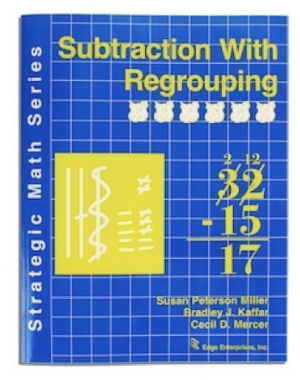 "Subtraction With Regrouping manual cover photo"